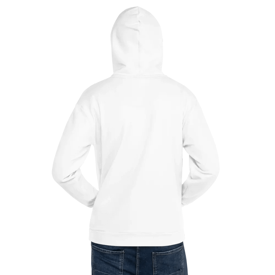 White Recycled Unisex Hoodie product image (10)