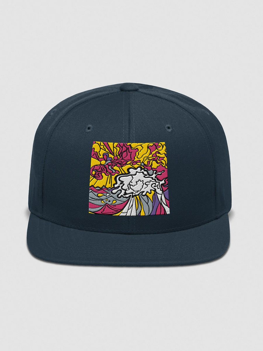 Electric Wave Snapback Cap - Wave at Sunset product image (14)