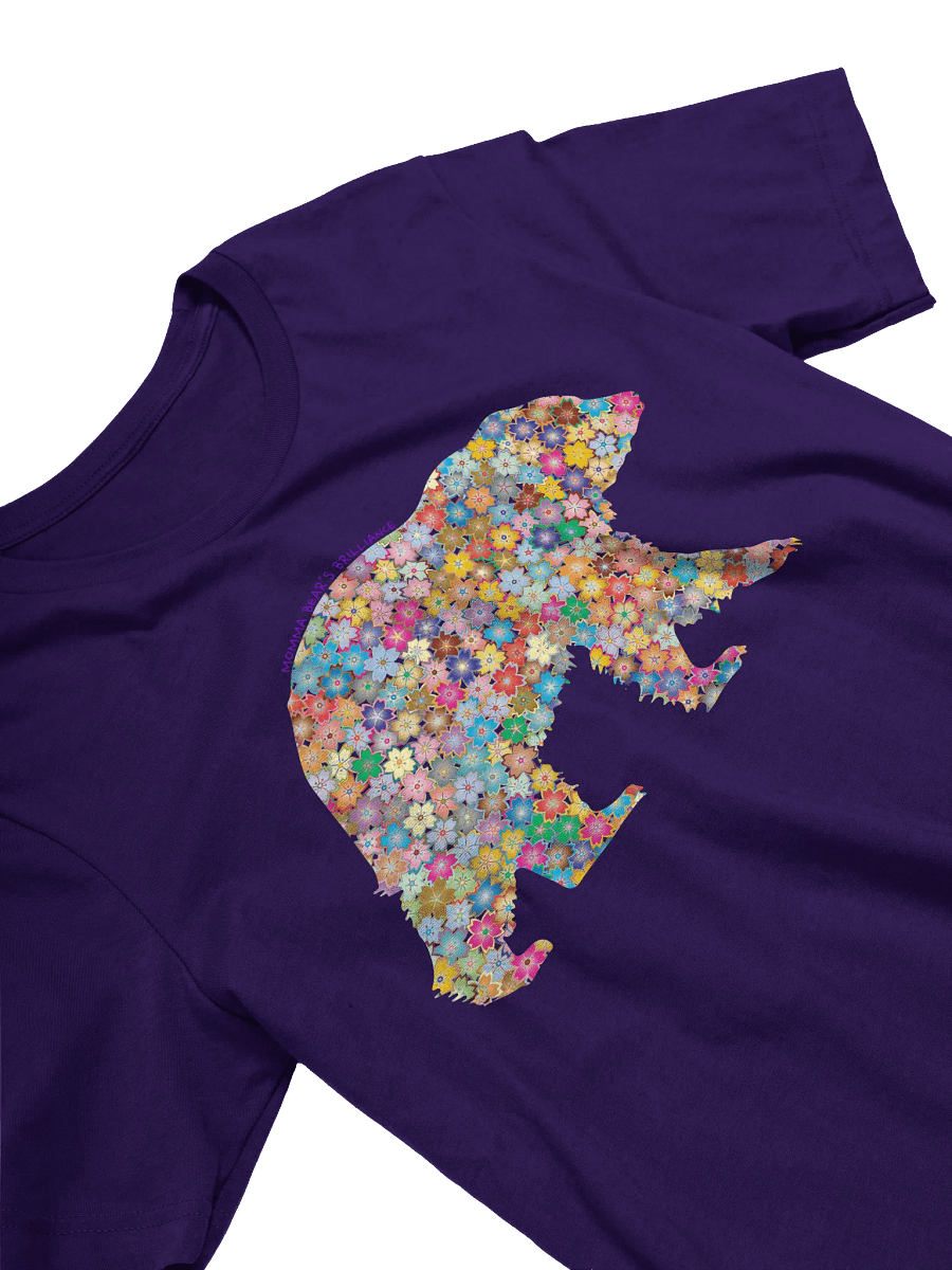 Floral Momma Bear Mosaic T-Shirt product image (2)