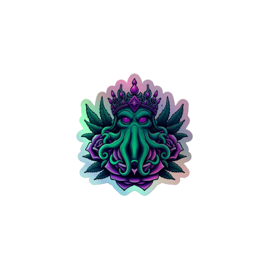 Cthulhu Royalty Sticker V.1 product image (1)