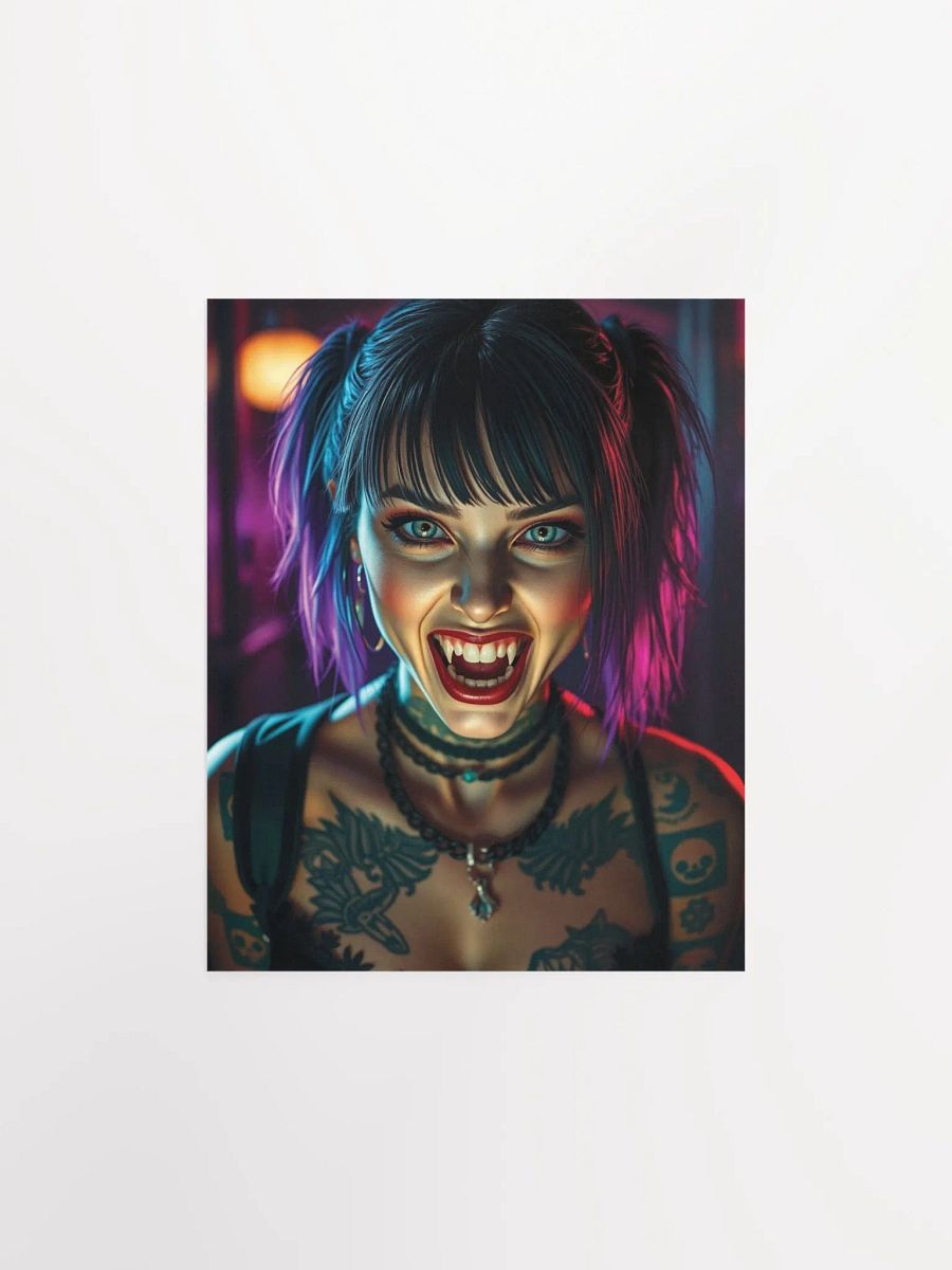 Gothic Vampire Vibes Matte Poster product image (7)