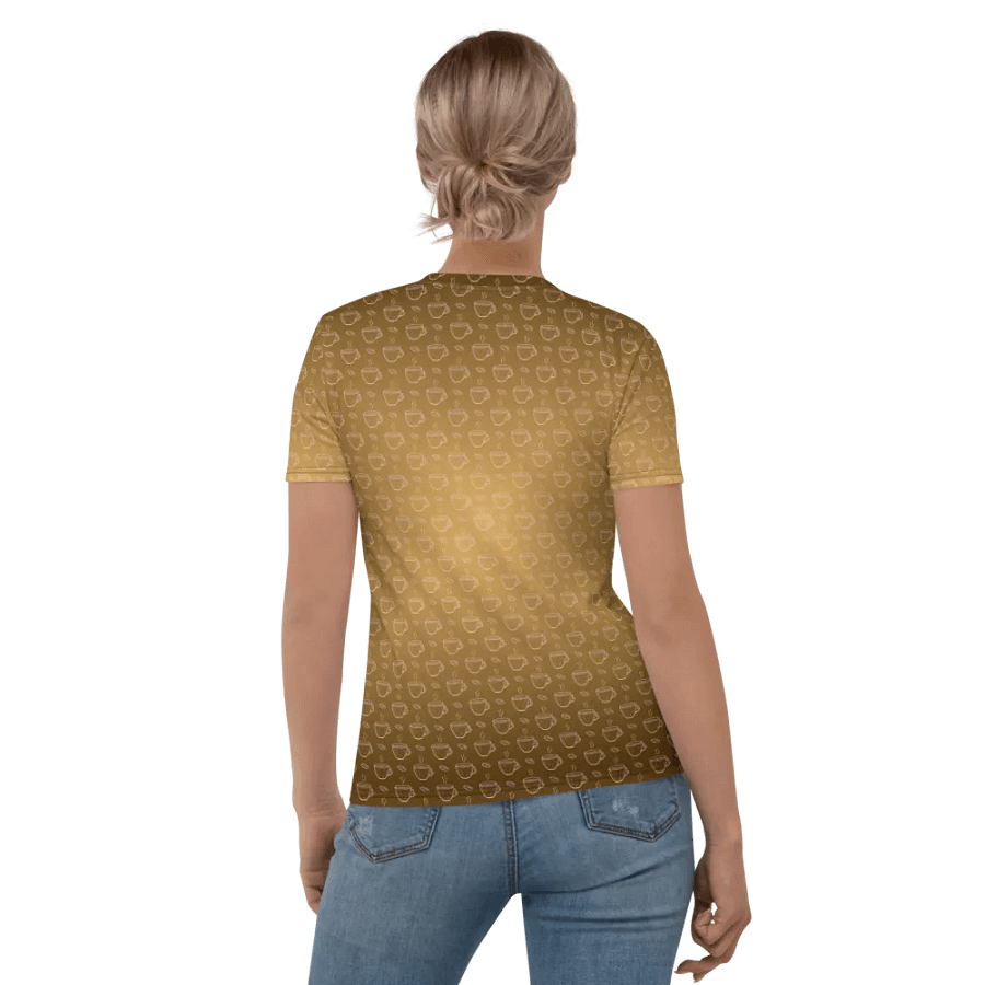 Squirrelly Mornings Call for Coffee All Over Print T-shirt product image (5)