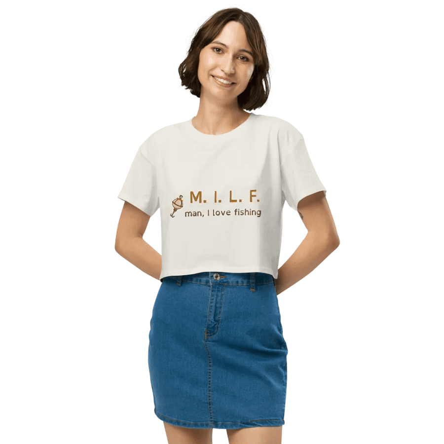 Fishing MILF - Crop Tee product image (3)