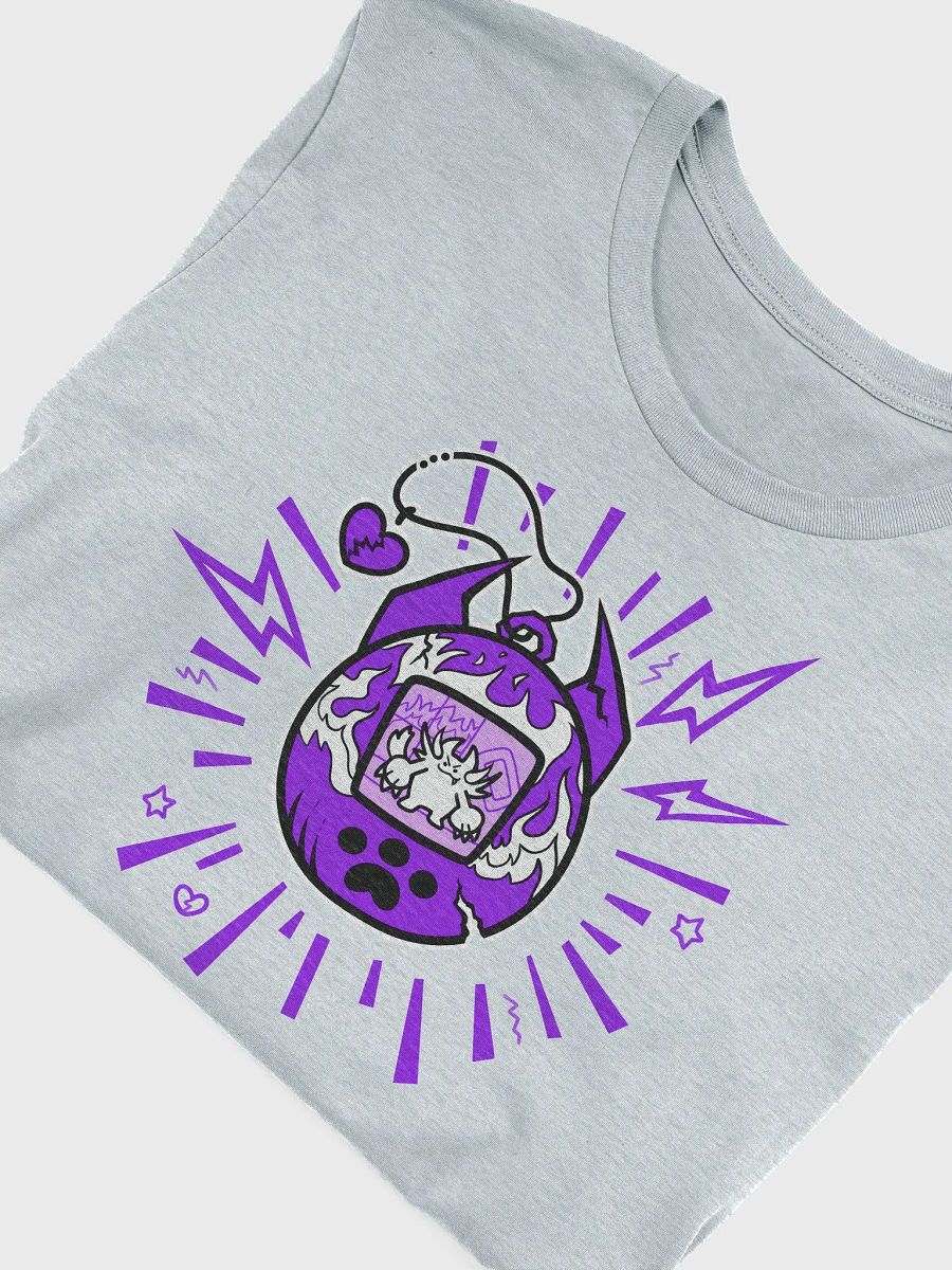 Heartbreaker Virtual Meow // T-Shirt - Purple - Light Mode product image (5)