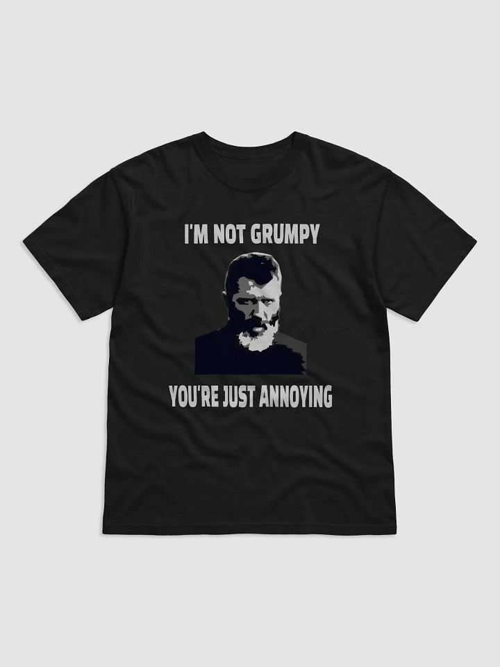 Grumpy T-shirt (Black) product image (1)
