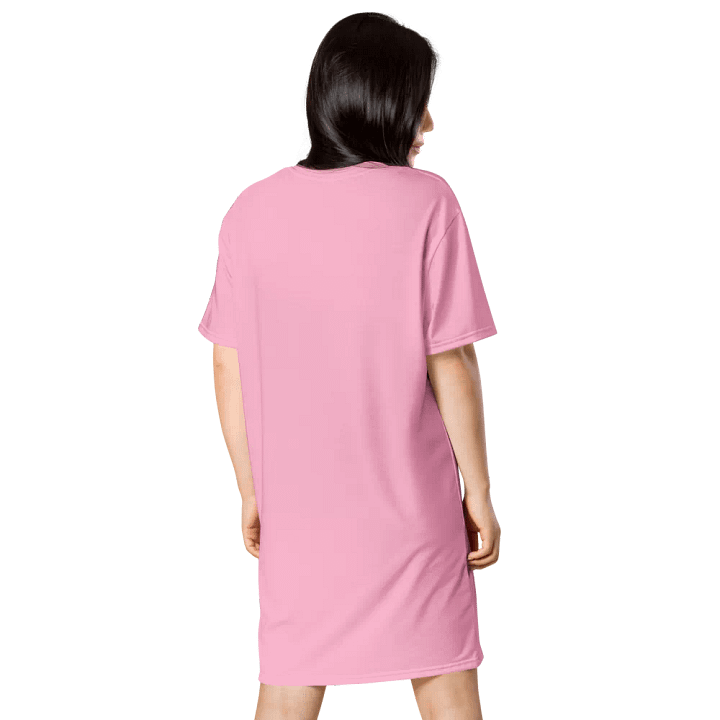 Cotton Candy Pink Snoozy Sloth All-Over Dress product image (2)
