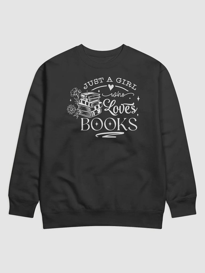 Just A Girl Who Loves Books Hoodie product image (1)