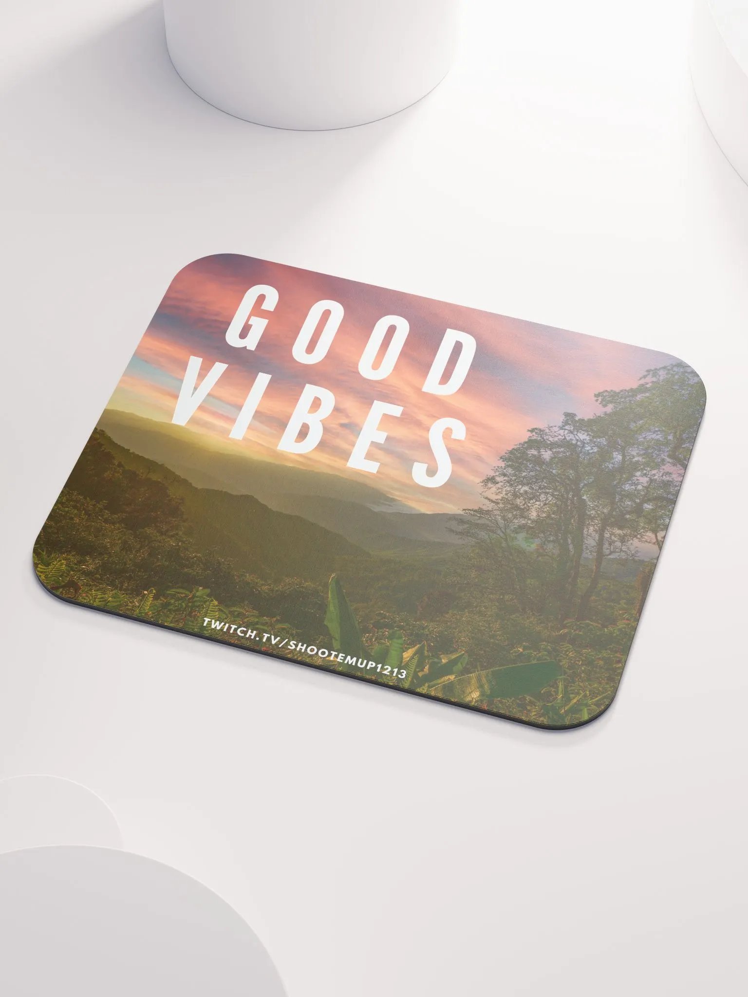 Good Vibes Regular Size Mouse Pad product image (3)