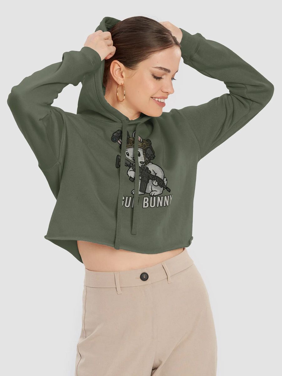 Women's Gun Bunny Crop Hoodie product image (5)