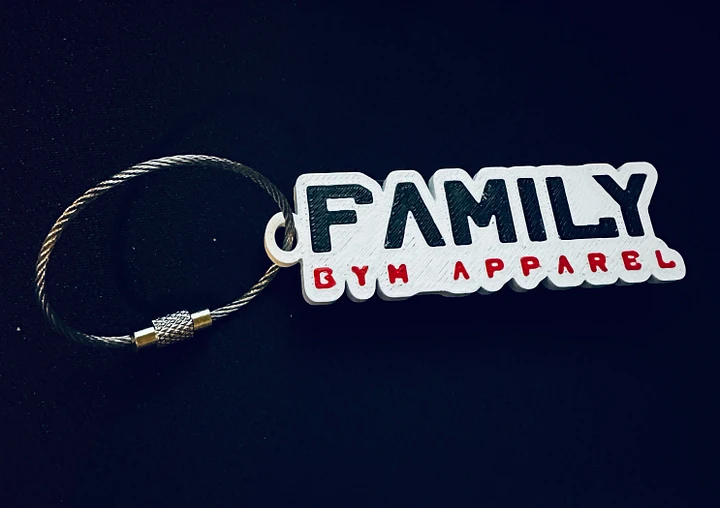 Family Gym Apparel Keychain product image (2)