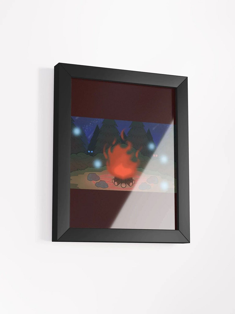 Framed High-Quality Matte Poster - Cryptid Summoning Circle - Full product image (4)