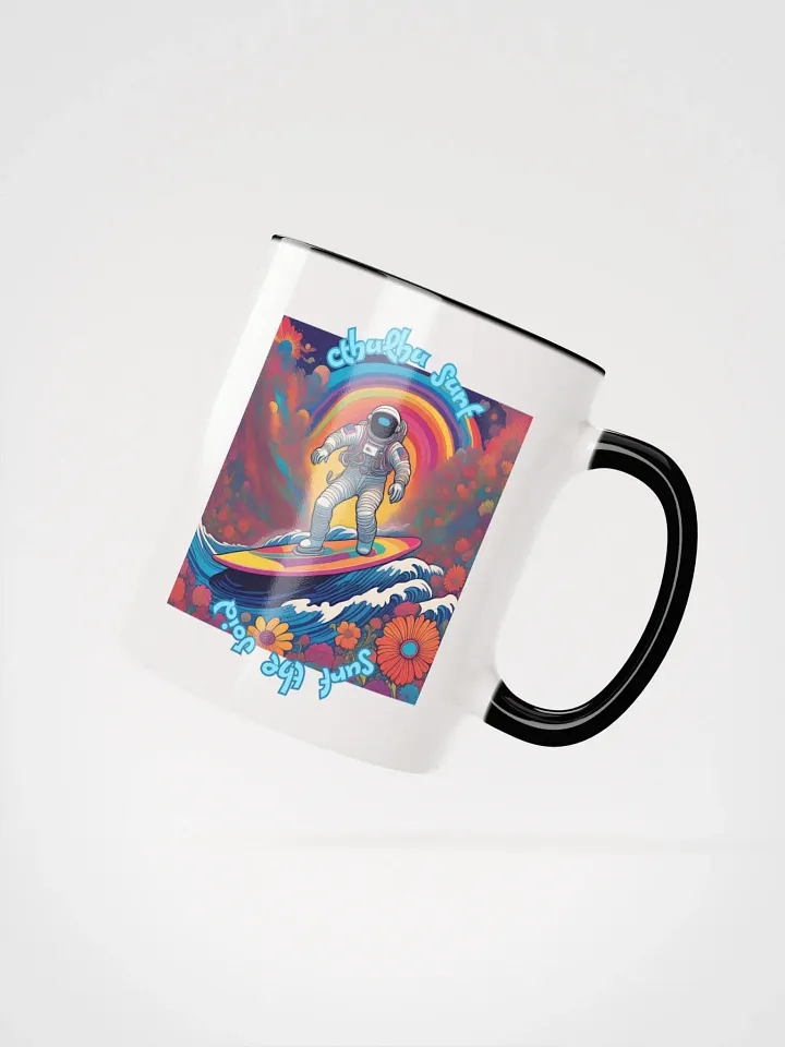 Cthulhu Surf Ceramic Mug Astronaut 04a product image (21)