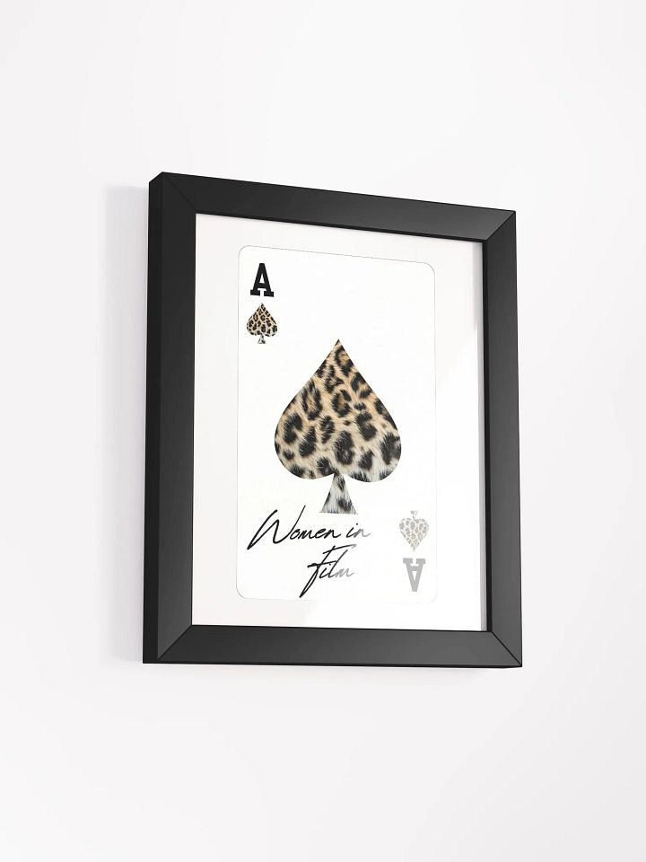 WIF PLAYING CARD FRAMED POSTER product image (25)