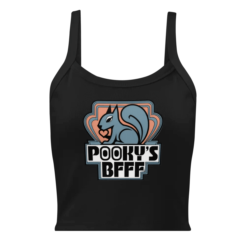 Pooky's BFFF (best firiend fucking forever) Micro-Rib Tank Top product image (1)
