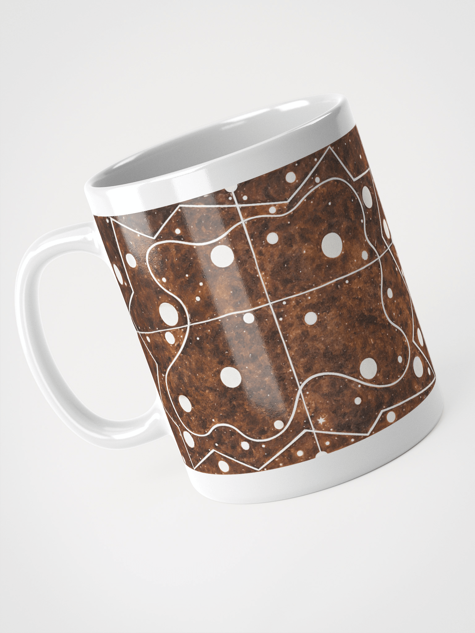 Possibility in Circles White Glossy Mug product image (8)