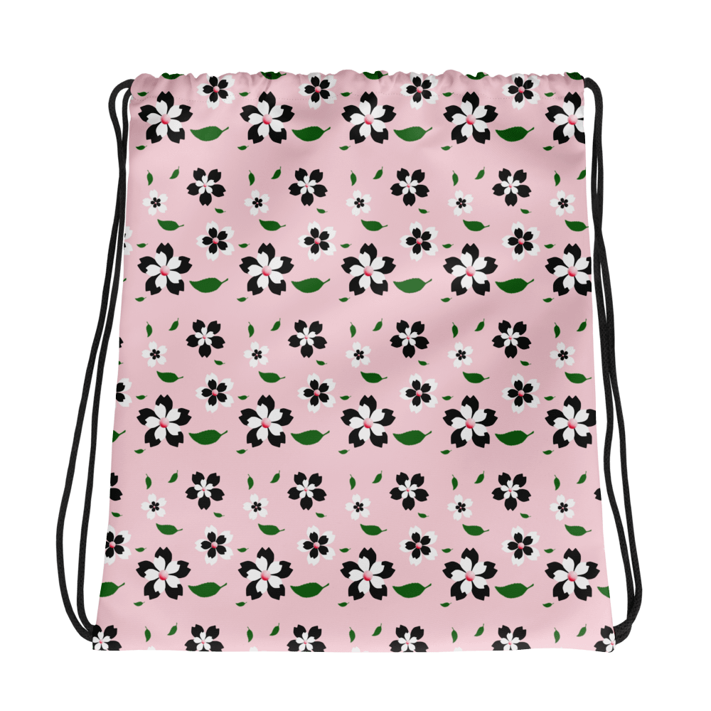 Blossom Bliss Drawstring Backpack product image (1)