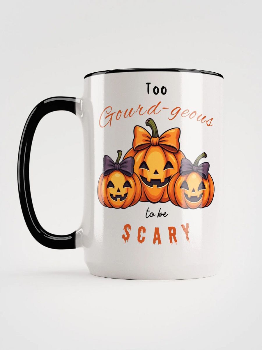 Too Gourd-geous to be Scary Color Inside Mug (15oz) product image (2)