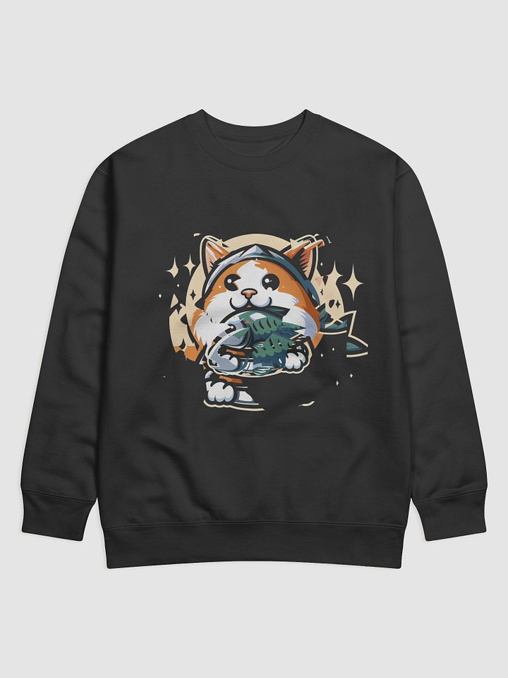 Feline Fisherman Sweatshirt product image (1)
