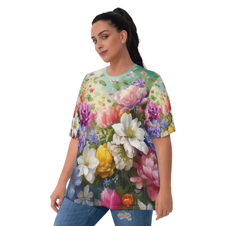 Spring Floral Tshirt for Women product image (7)