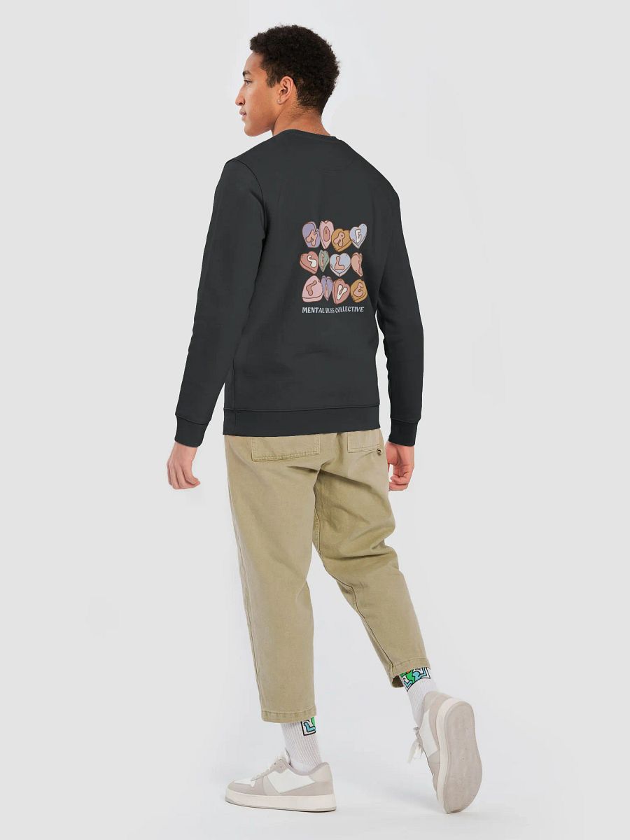 "More Self Love" Eco Sweatshirt - A Reminder to Embrace Yourself Crewneck product image (10)