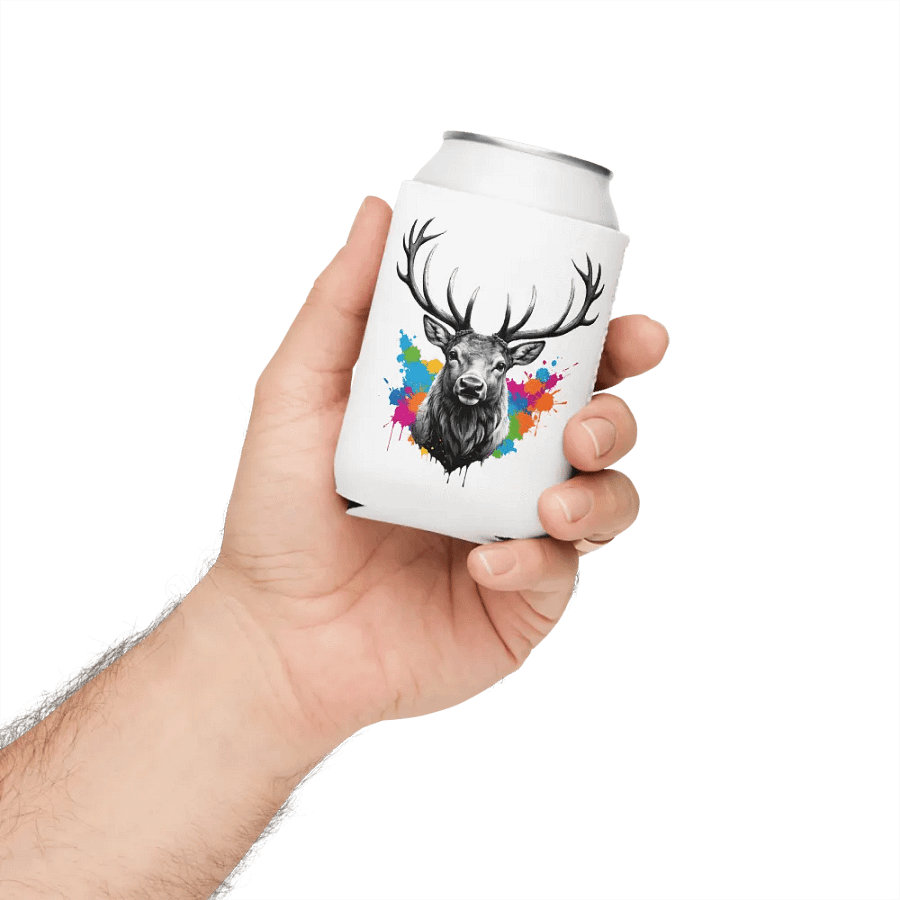 Colorful Elk Coozie 12oz product image (4)
