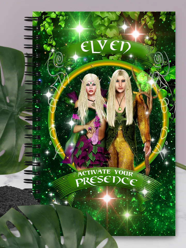 Elven Activate Your Presence Spiral Notebook product image (2)