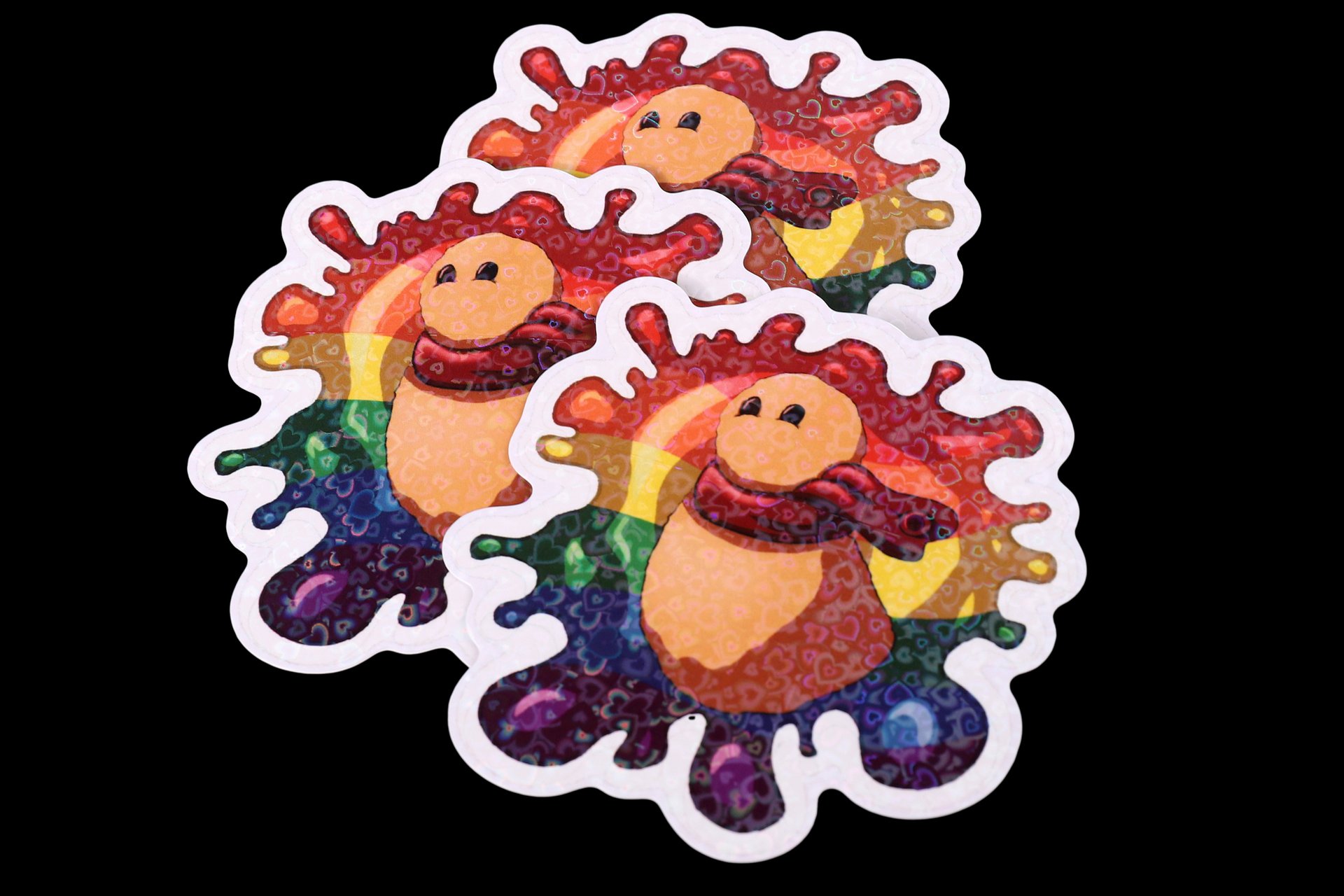 Pride Tater Holographic Sticker v2 product image (3)