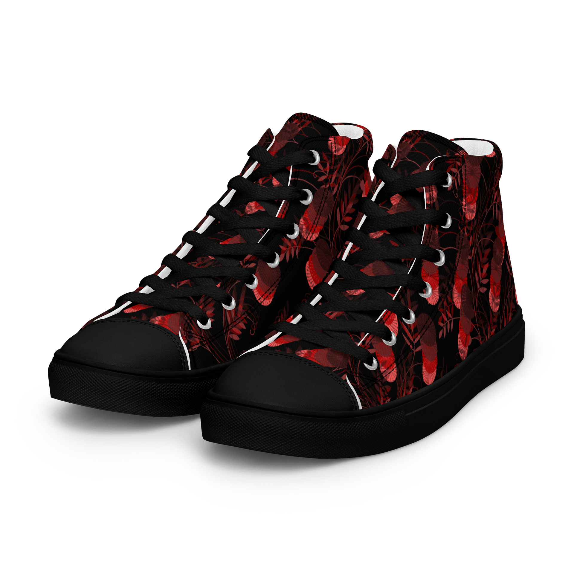 Crimson Flow Women's High Tops product image (6)