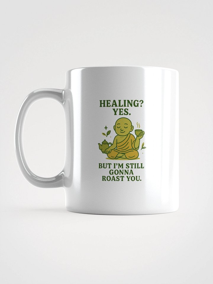 Healing… But Petty – Matcha Monk Mug product image (1)