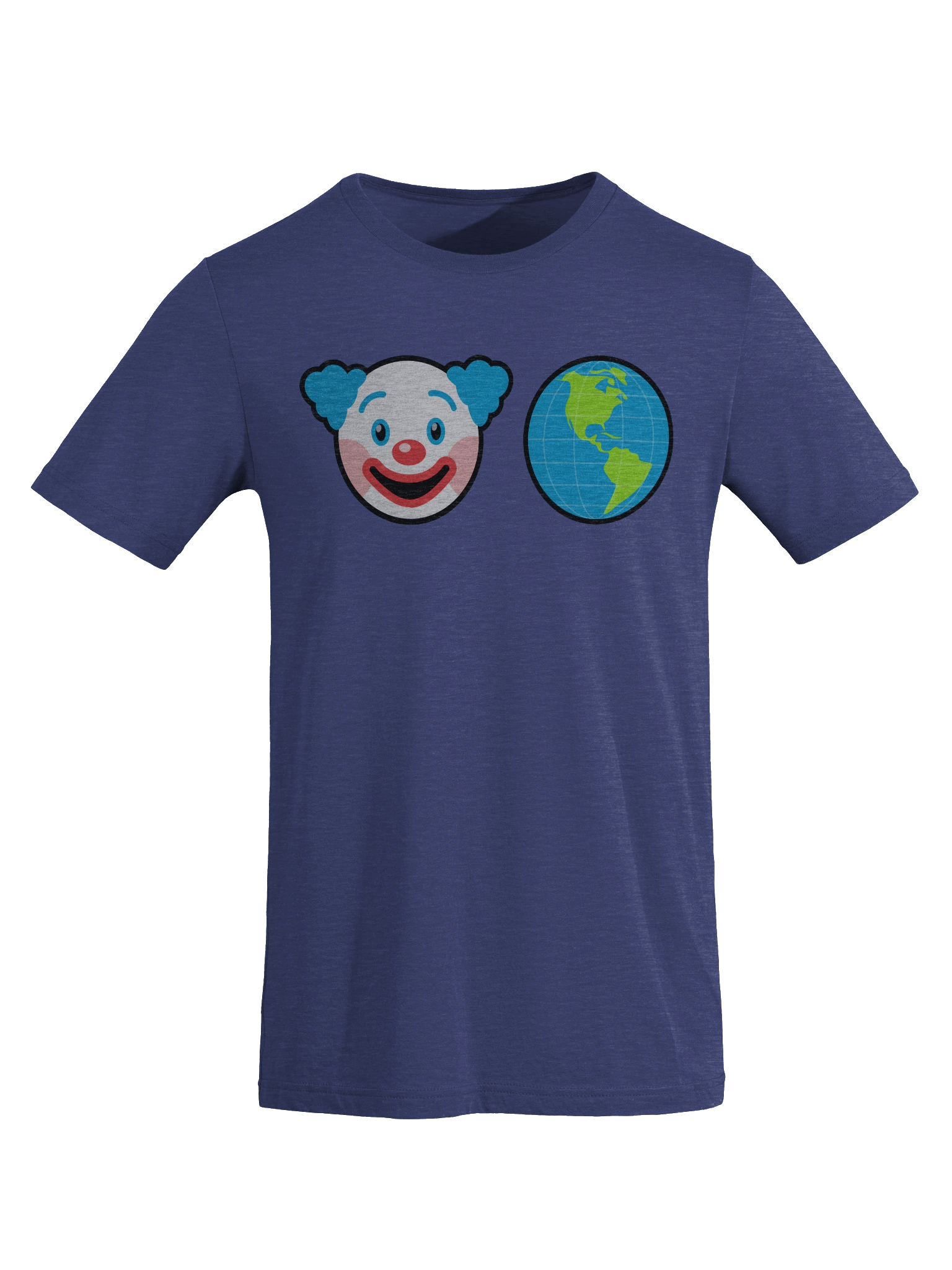 CLOWN WORLD! (triblend shirt) product image (8)