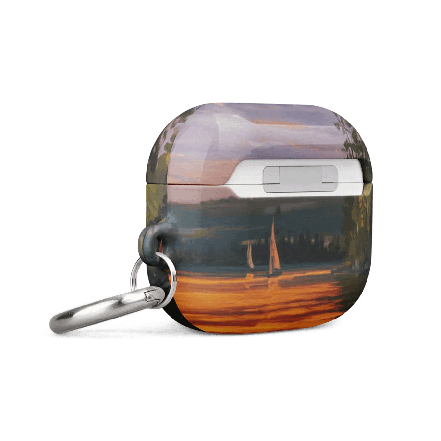 Sunset Lake Sailing, Case for AirPods® product image (4)