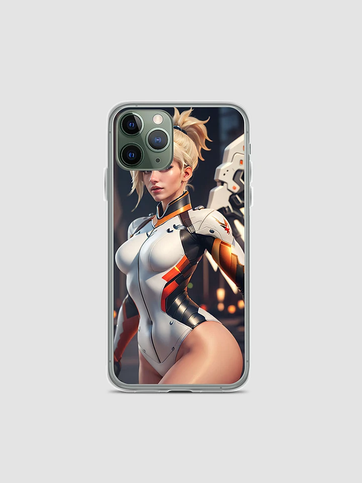 Mercy Overwatch Inspired iPhone Case - Fits iPhone 7/8 to iPhone 15 Pro Max - Heroic Design, Durable Protection product image (2)