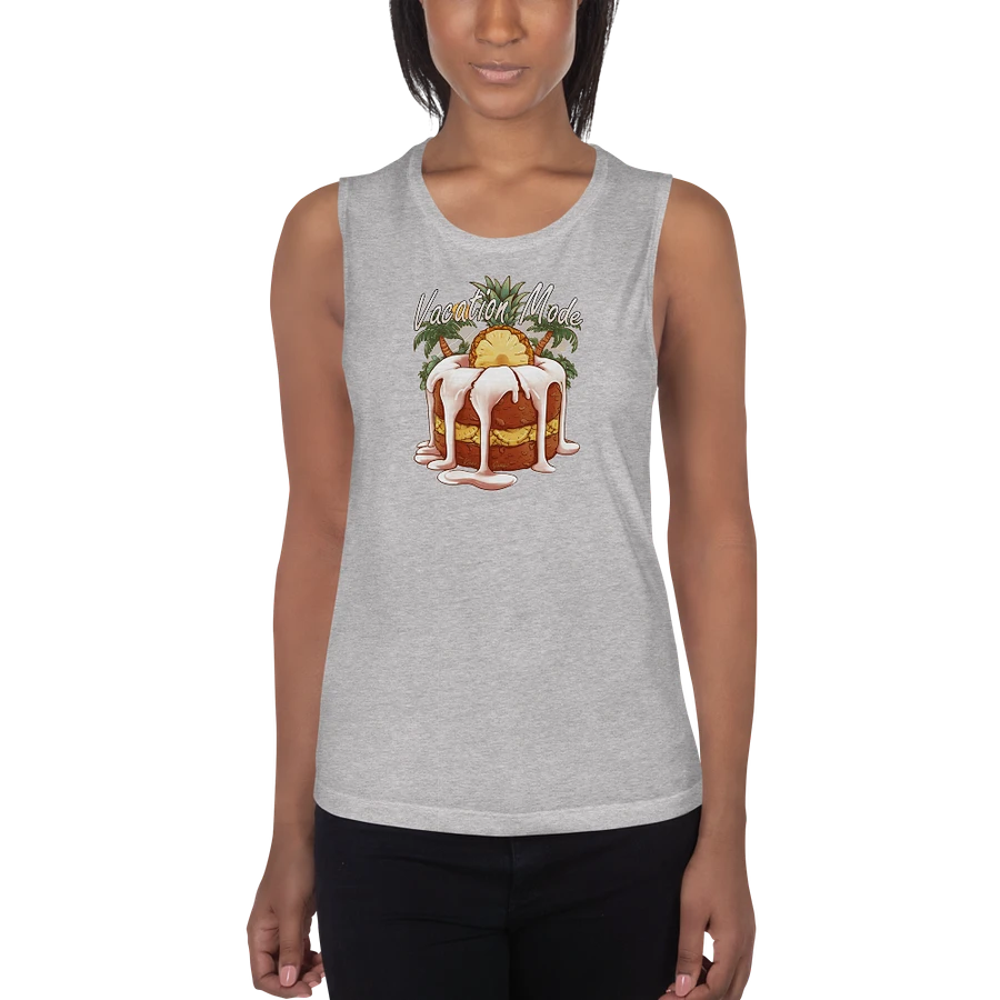 Vacation Mode Pineapple Flowy Women's Tank Top product image (4)