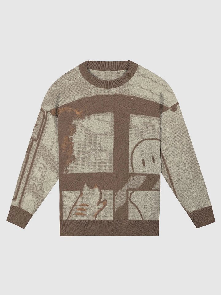 the labyrinth relaxed sweater product image (2)