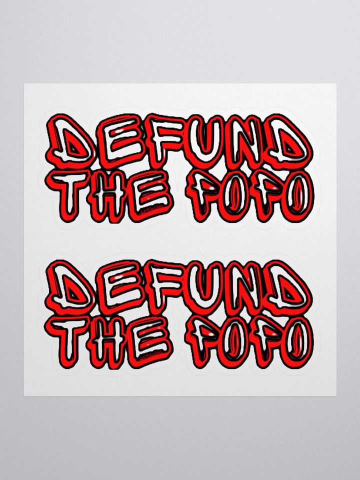 DEFUND THE POPO product image (1)