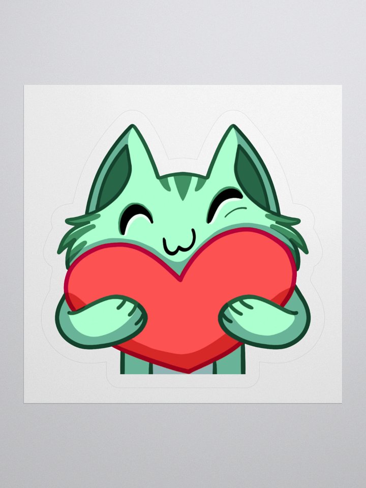 Scrubby Heart Sticker product image (2)