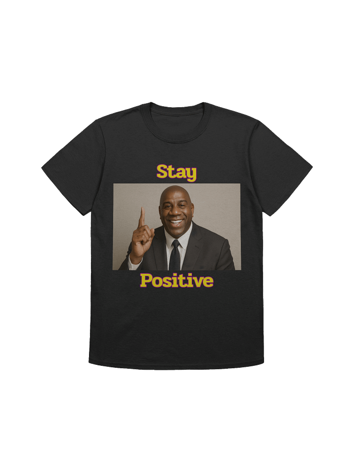 Stay Positive – Motivational Basketball Parody T-Shirt product image (2)
