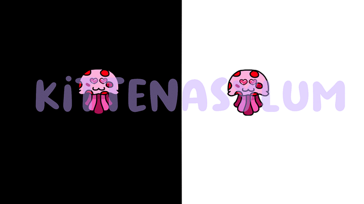 Jellyfish🍥 - Animated Heart Eyes Emote in Pink product image (1)