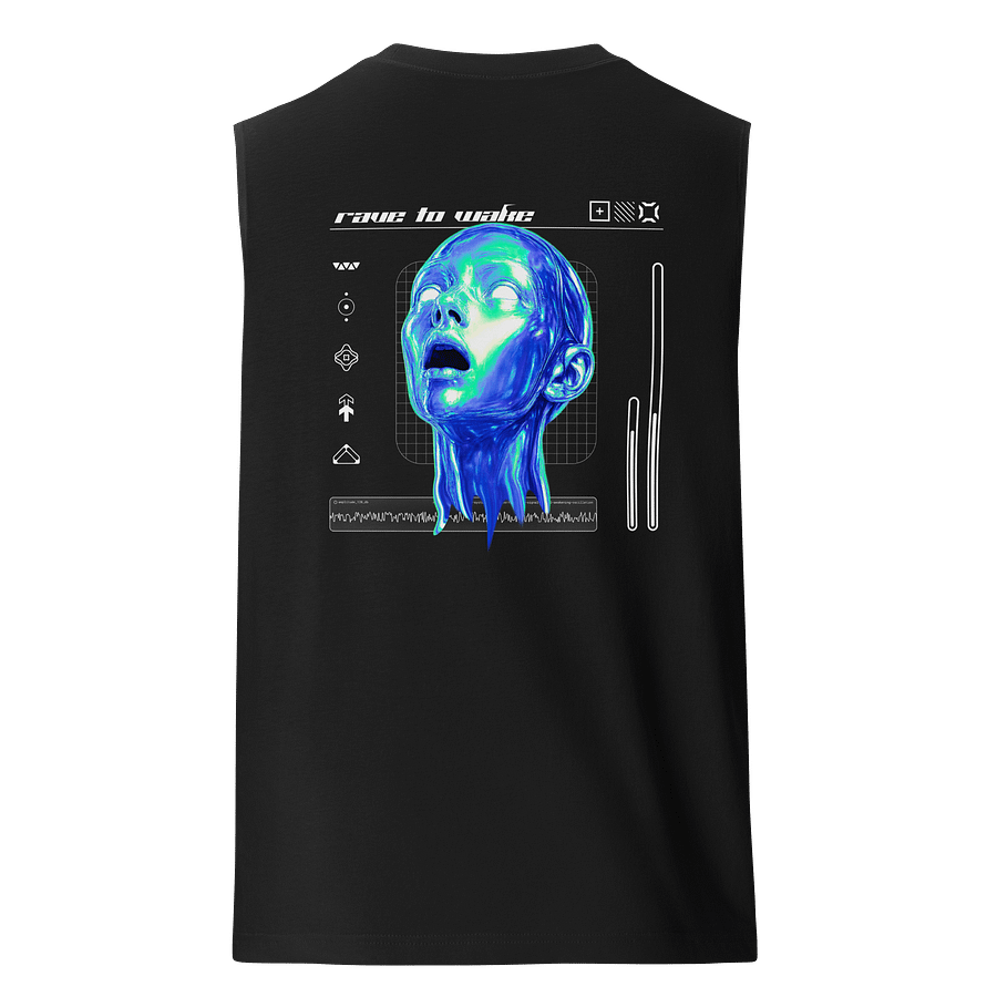"Rave to Wake" Black Tank Top product image (1)