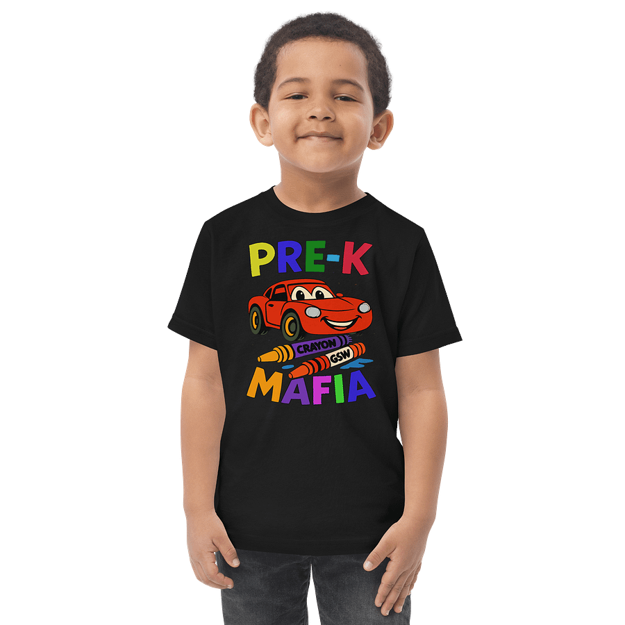 Smiling Red Car Pre-K Toddler Tee product image (1)