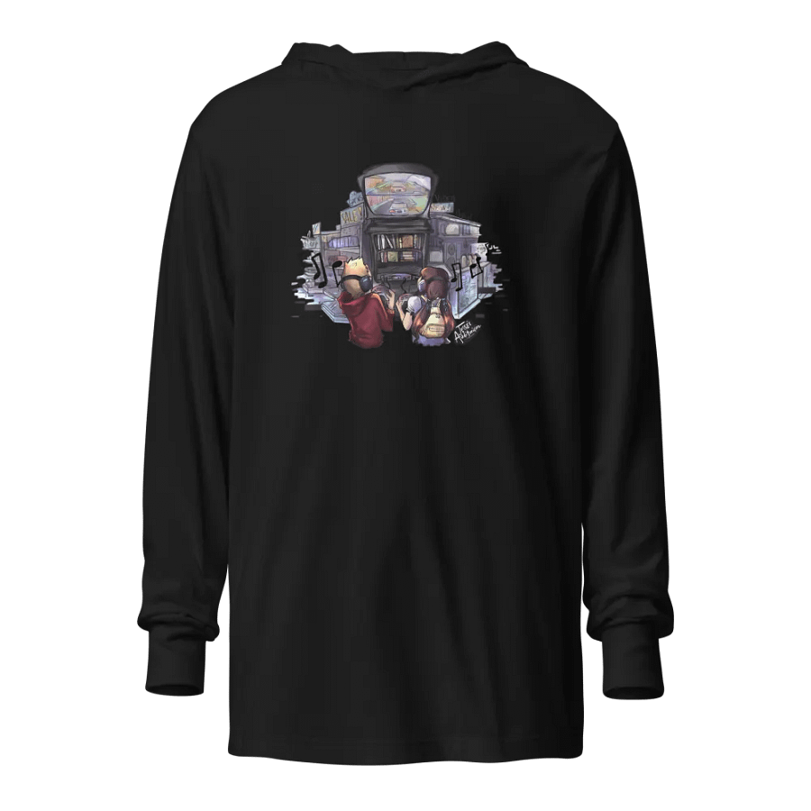 Hooded Long Sleeve Tee (Multi-Color Design) product image (3)