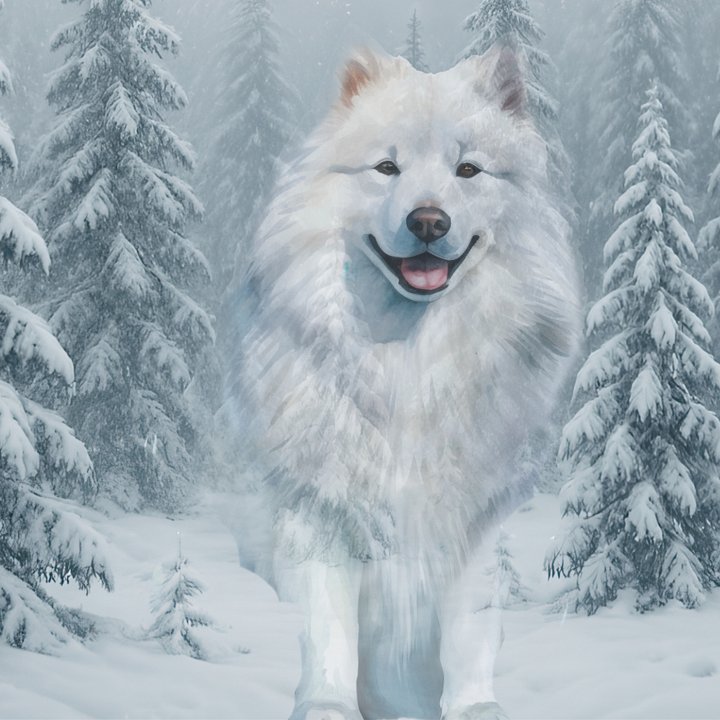 Samoyed-24x24x300 product image (1)