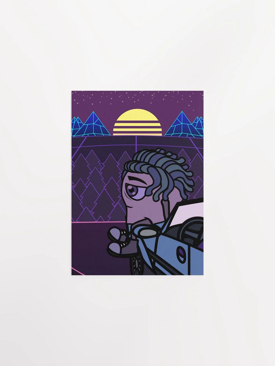 Synth chill Poster product image (1)