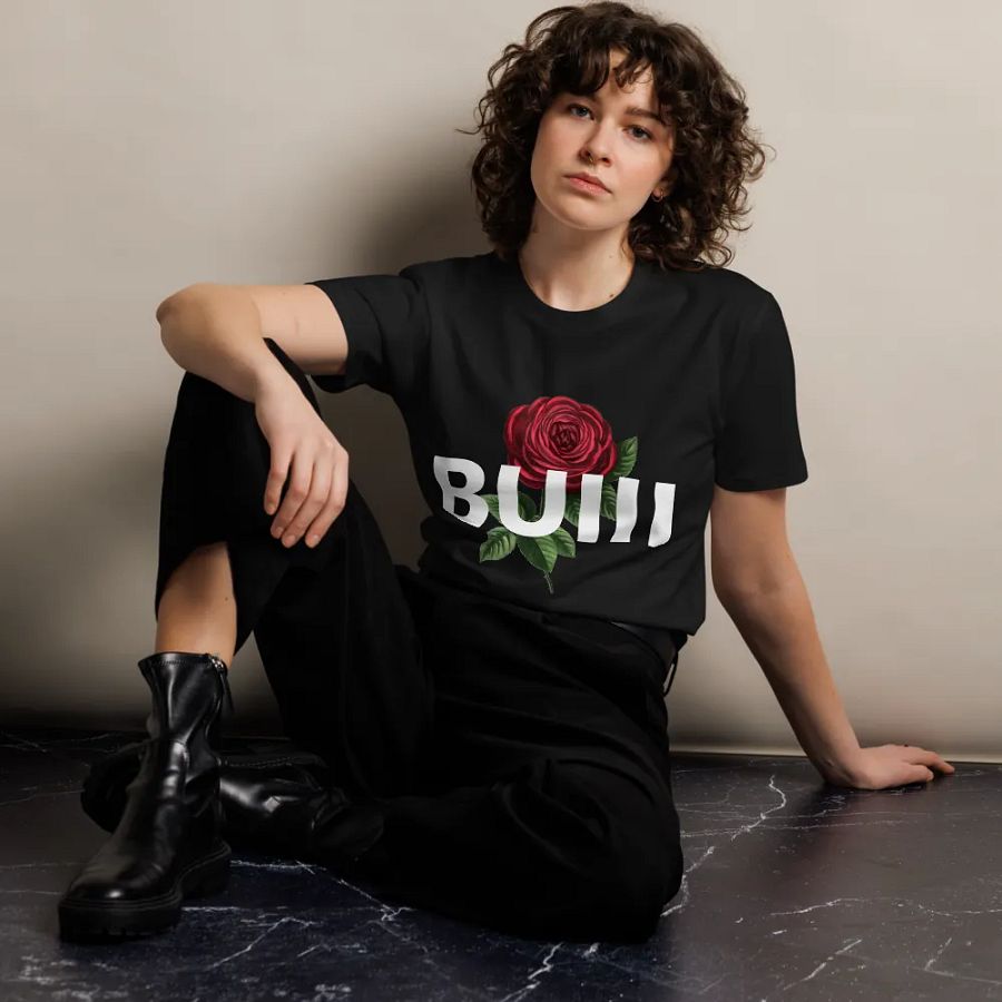 BUIII Logo Rose T-shirt product image (12)
