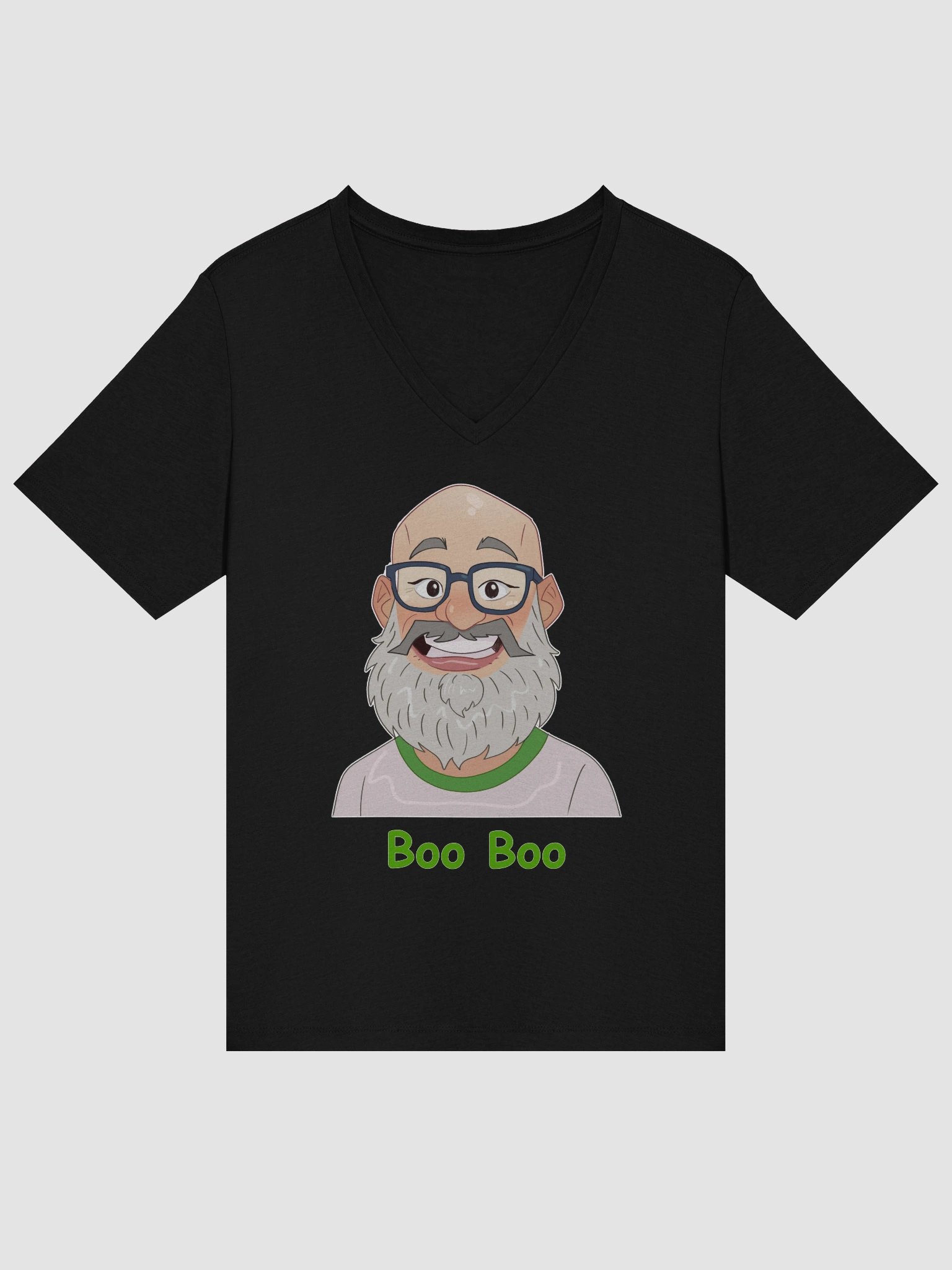 Women's Boo Boo V Neck Tee Shirt product image (17)
