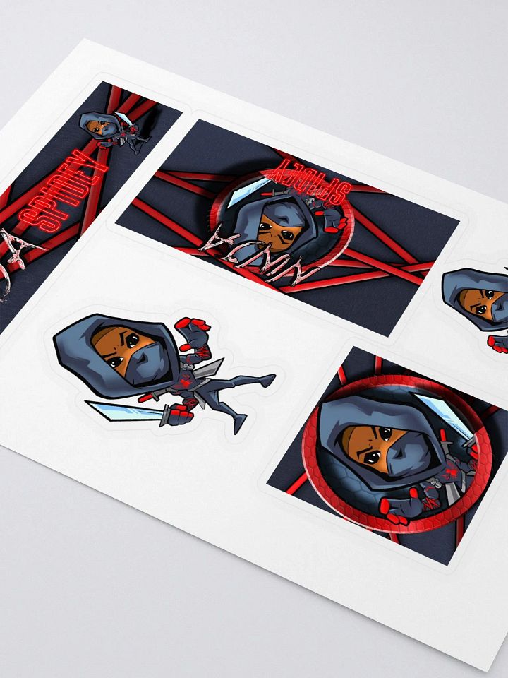 NinjaSpidey Sticker Set 1 product image (2)