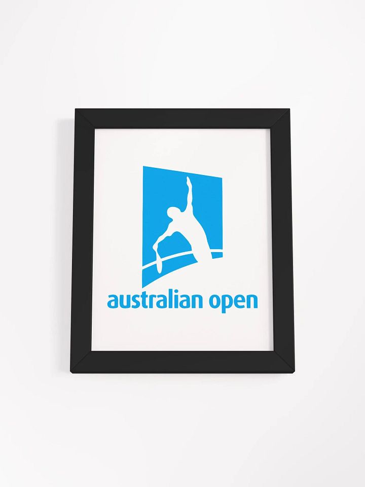 Australian Open Silhouette Framed Poster product image (9)
