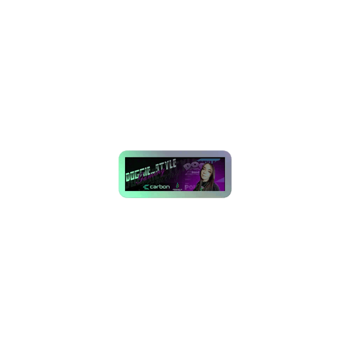 Eco-Friendly Holographic Gaming Sticker Pack product image (1)