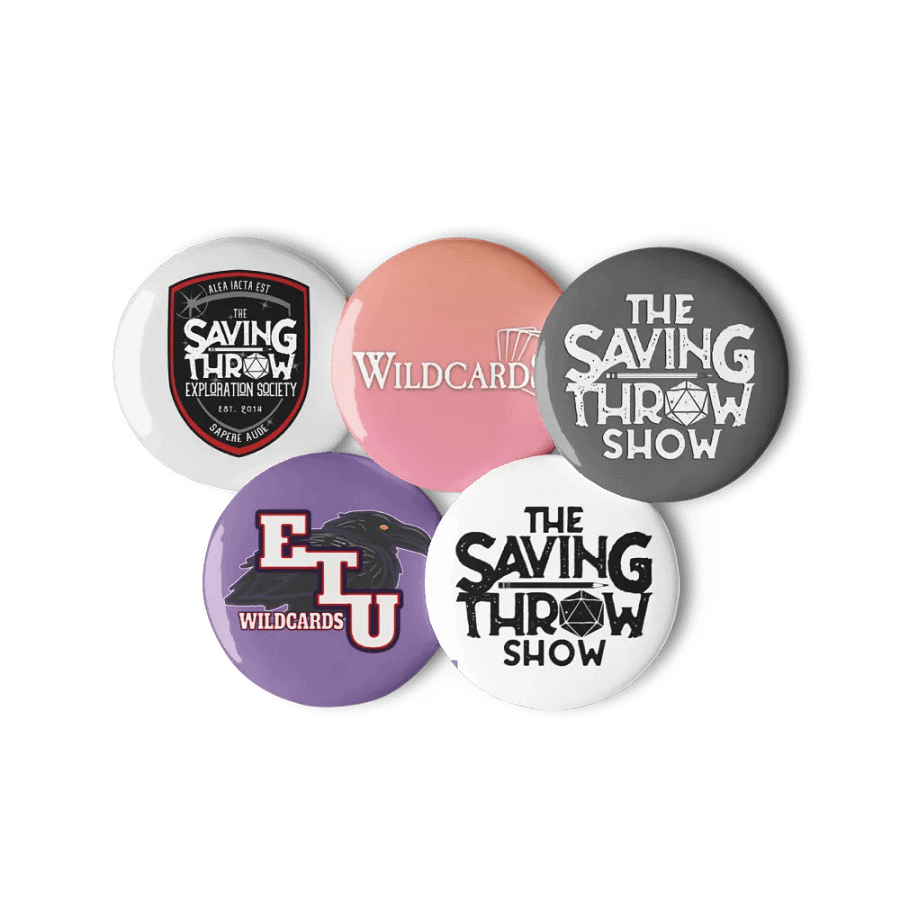 Saving Throw/Wildcards Pin Set product image (11)