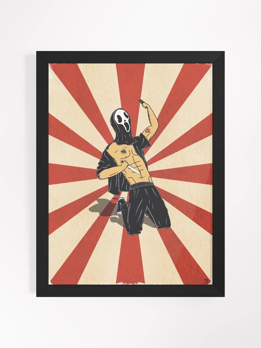 Daddy Ghostface Framed Print product image (1)